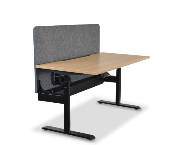 2-Leg Electric Height Adjustable Round Leg Frame